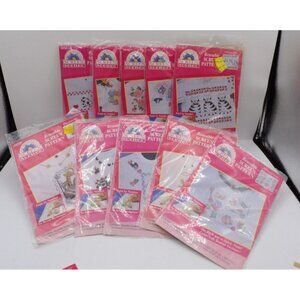 Screen Scenes Patterns & Fabric Painting Supplies Mixed Lot NOS